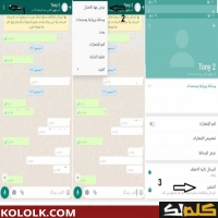 كيف تعرف من يتحدث صديقك معه على WhatsApp الواتس اب